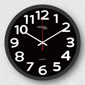 Jam Dinding Monza M5 Hitam