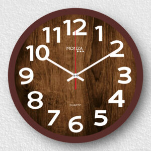 Jam Dinding Monza MK 6 Coklat